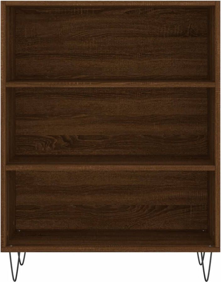 VidaXL -Hoge-kast-69 5x32 5x180-cm-bewerkt-hout-bruineikenkleurig - Foto 8