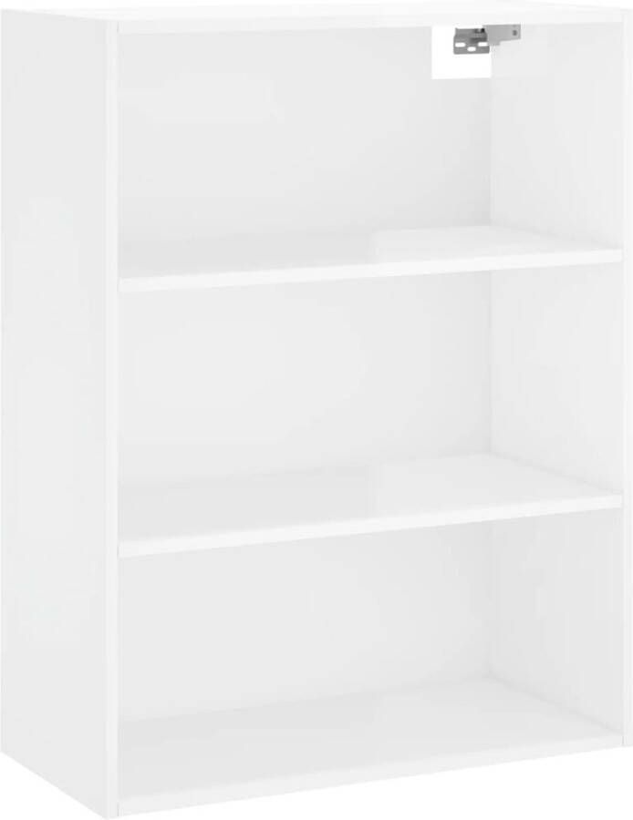 VidaXL -Hoge-kast-69 5x34x180-cm-bewerkt-hout-hoogglans-wit - Foto 5