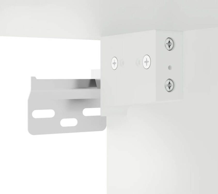 VidaXL -Hoge-kast-69 5x34x180-cm-bewerkt-hout-wit - Foto 7