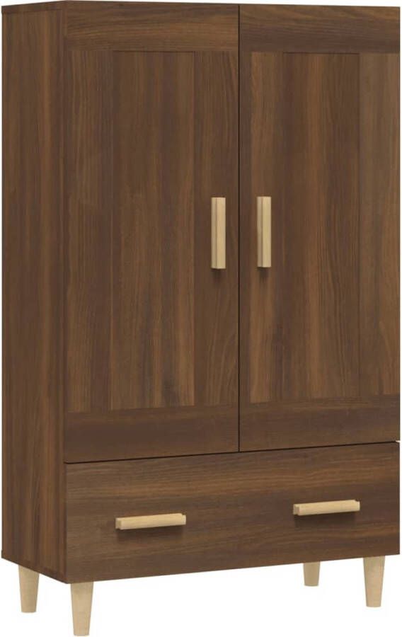 VidaXL -Hoge-kast-70x31x115-cm-bewerkt-hout-bruineikenkleurig - Foto 5