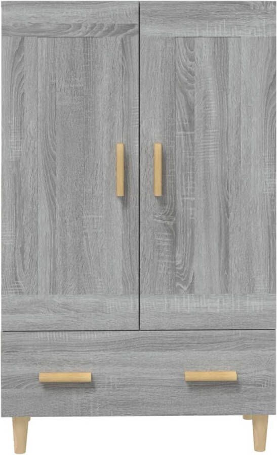 VidaXL -Hoge-kast-70x31x115-cm-bewerkt-hout-grijs-sonoma-eikenkleurig - Foto 2