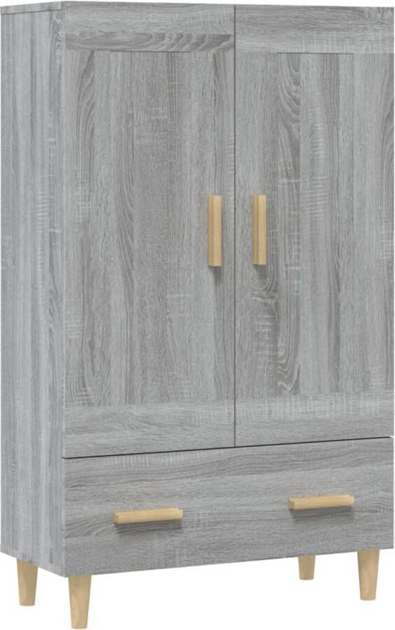 VidaXL -Hoge-kast-70x31x115-cm-bewerkt-hout-grijs-sonoma-eikenkleurig