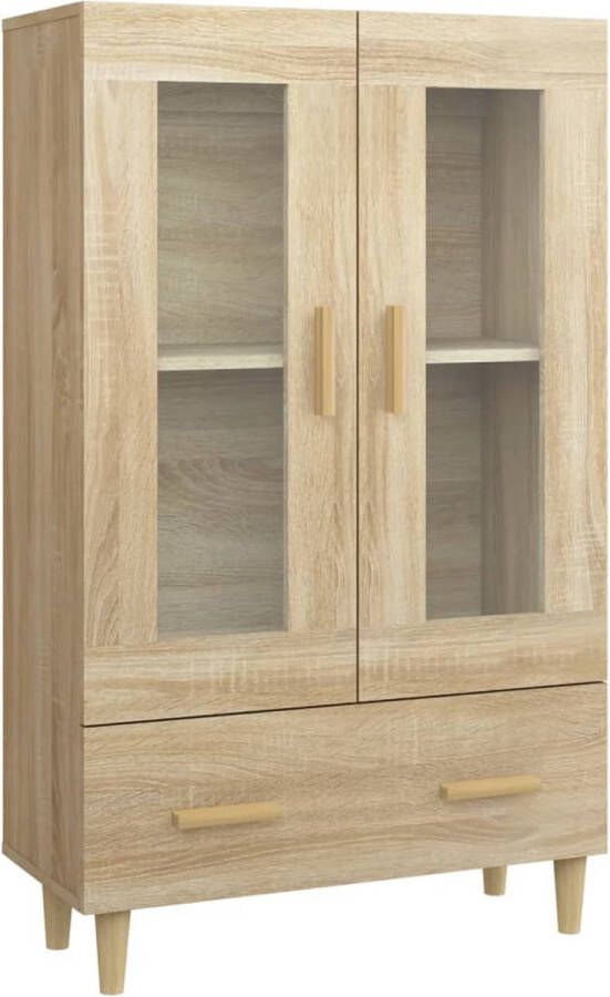 VidaXL -Hoge-kast-70x31x115-cm-bewerkt-hout-sonoma-eikenkleurig - Foto 5