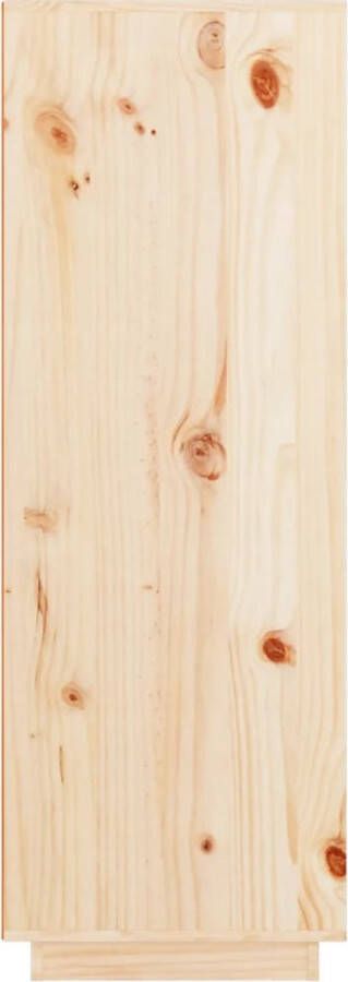 VidaXL -Hoge-kast-89x40x116 5-cm-massief-grenenhout - Foto 3