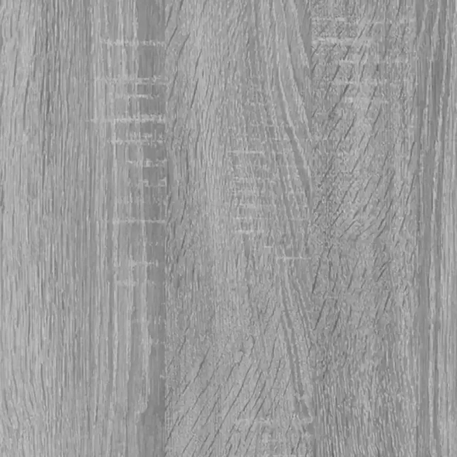 VidaXL Hoge kast69 5x32 5x180cm bewerkt hout grijs sonoma eikenkleurig - Foto 1