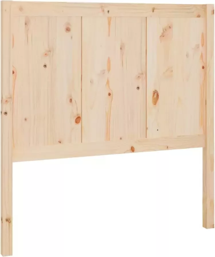 VIDAXL Hoofdbord 105 5x4x100 cm massief grenenhout - Foto 4