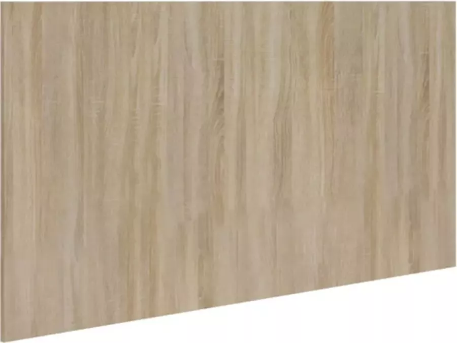 VIDAXL Hoofdbord 160x1 5x80 cm bewerkt hout sonoma eikenkleurig - Foto 2