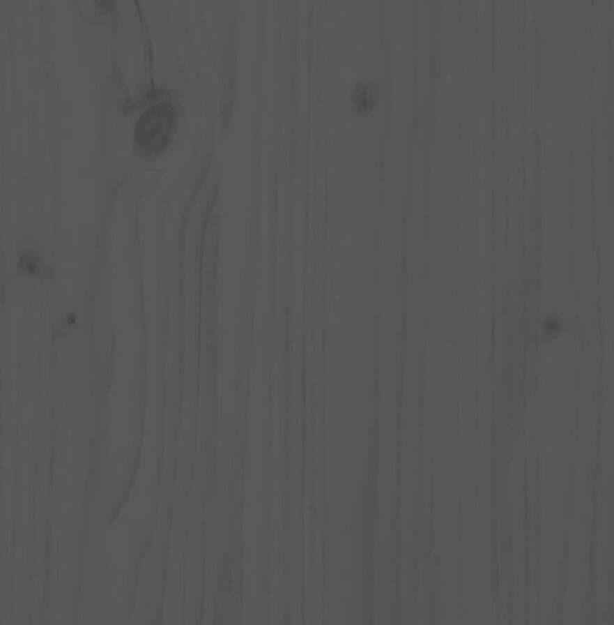 VIDAXL Hoofdbord 164x6x82 5 cm massief grenenhout grijs - Foto 2