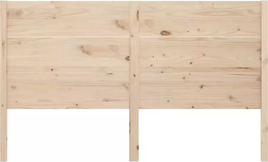 VIDAXL Hoofdbord 186x4x100 cm massief grenenhout - Foto 4