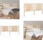 VidaXL Hoofdbord 186x4x100 cm massief grenenhout Hoofdbord Hoofdborden Hoofdeinde Houten Hoofdbord - Thumbnail 1