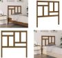 VidaXL Hoofdbord 95-5x4x100 cm massief grenenhout honingbruin Hoofdbord Hoofdborden Hoofdeinde Houten Hoofdbord - Thumbnail 3