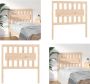 VidaXL Hoofdbord 95-5x4x100 cm massief grenenhout Hoofdbord Hoofdborden Hoofdeinde Houten Hoofdbord - Thumbnail 4