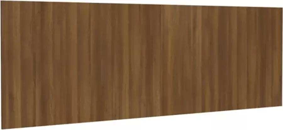 VIDAXL Hoofdbord wandmodel 240x1 5x80 cm bewerkt hout bruineikenkleur - Foto 2
