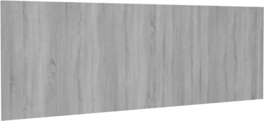 VIDAXL Hoofdbord wandmodel 240x1 5x80 cm bewerkt hout grijs sonoma - Foto 4