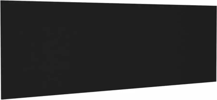 VIDAXL Hoofdbord wandmodel 240x1 5x80 cm bewerkt hout zwart - Foto 4