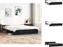 VidaXL Houten Bedframe Modern Slaapkamermeubilair 205.5 x 205.5 x 51 cm Ken- Comfortabel Bed - Thumbnail 1