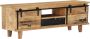 VidaXL Houten TV-kast Mangohout 120 x 30 x 40 cm Met deuren lade en vak Kast - Thumbnail 1