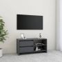 VidaXL Houten Tv-meubel Grenenhout 80 x 31 x 39 cm Grijs Kast - Thumbnail 1