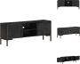 VidaXL Industrieel Televisiemeubel 115 x 30 x 46 cm Massief mangohout Kast - Thumbnail 2