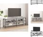 VidaXL Industrieel TV-meubel Grijs Sonoma Eiken 140 x 30 x 50 cm Duurzaam hout Kast - Thumbnail 2