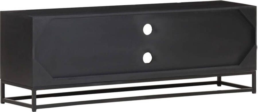 VidaXL Industriële Televisiemeubel 120 x 30 x 40 cm Massief Mangohout Kast