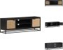 VidaXL Industriële Televisiemeubel 120 x 30 x 40 cm Massief Mangohout Kast - Thumbnail 2