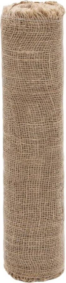 The Living Store Jute Rol 0.5 x 15 m 100% Natuurlijke Jute Ecologisch en Duurzaam Juterol Jute Doek Deco Decoratie - Foto 2