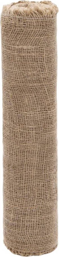 The Living Store Jute Rol 0.5 x 5 m 100% Natuurlijke Jute 200 g Ecologisch Duurzaam Rol Jute Doek Jute Gordijn Jute Runner Jute Vloerbedekking - Foto 2