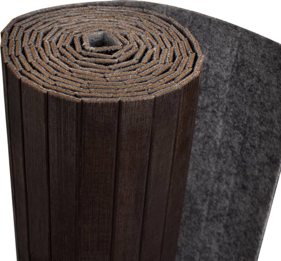 VidaXL -Kamerscherm-donkerbruin-bamboe-250x165-cm - Foto 3