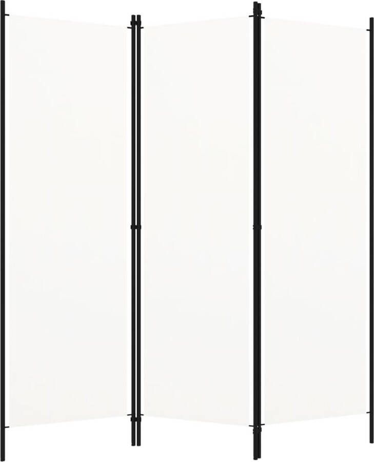 VidaXL -Kamerscherm-met-3-panelen-150x180-cm-crèmewit