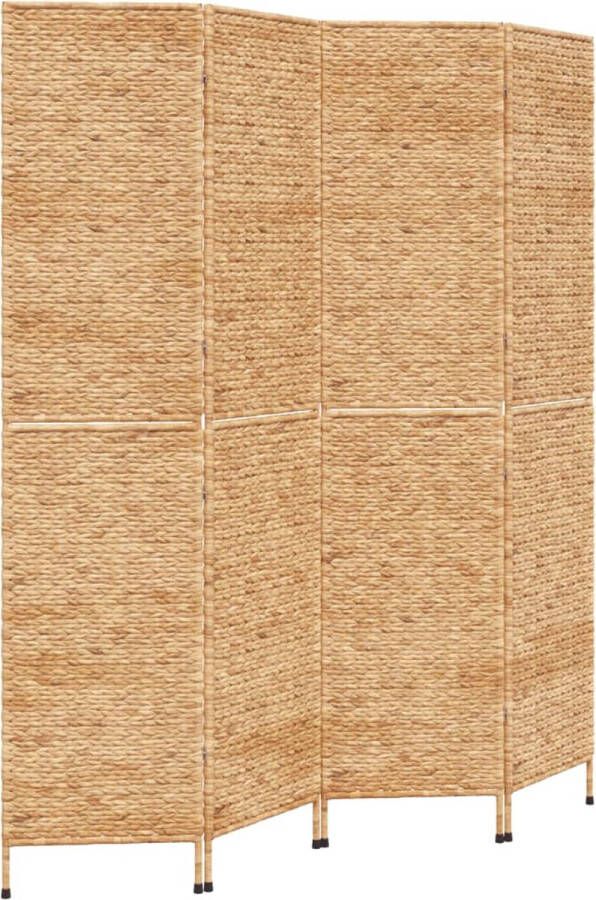 VidaXL -Kamerscherm-met-4-panelen-163x180-cm-waterhyacint - Foto 2