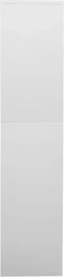 VidaXL -Kantoorkast-90x40x180-cm-staal-lichtgrijs - Foto 2