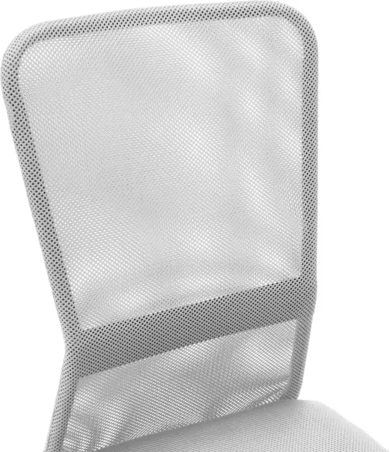 VidaXL -Kantoorstoel-44x52x100-cm-mesh-stof-grijs