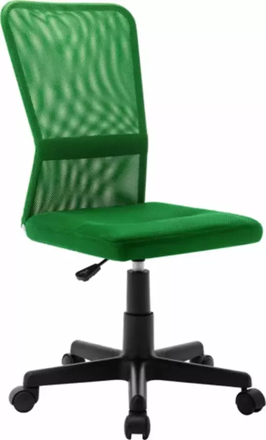VidaXL -Kantoorstoel-44x52x100-cm-mesh-stof-groen - Foto 1