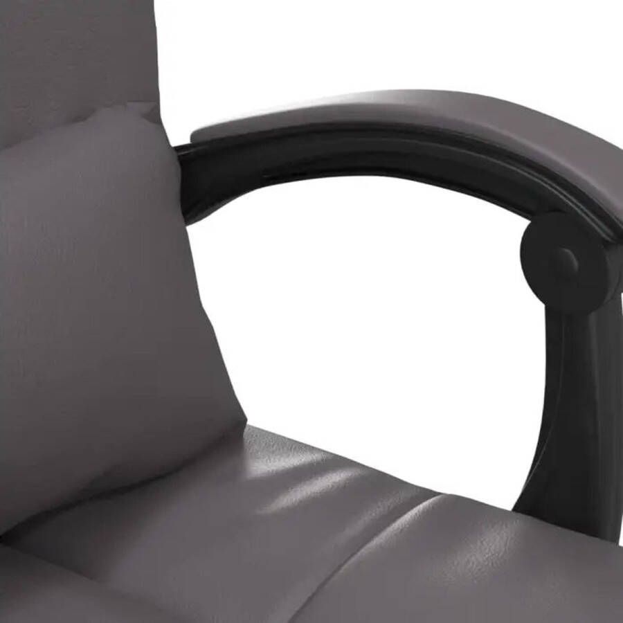 VidaXL -Kantoorstoel-massage-verstelbaar-kunstleer-bruin