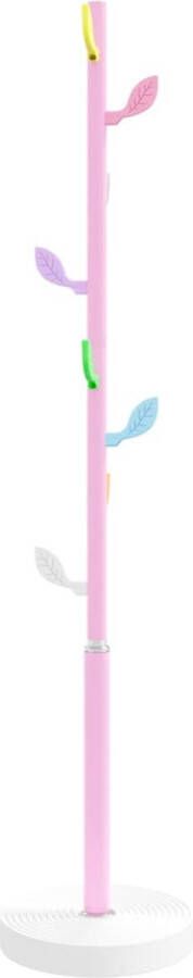 VidaXL -Kapstok-172-cm-gepoedercoat-ijzer-roze - Foto 1