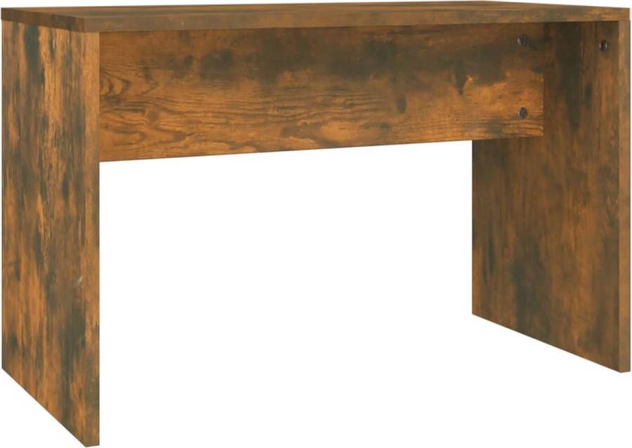 VidaXL -Kaptafelkruk-70x35x45-cm-bewerkt-hout-gerookt-eikenkleurig - Foto 2