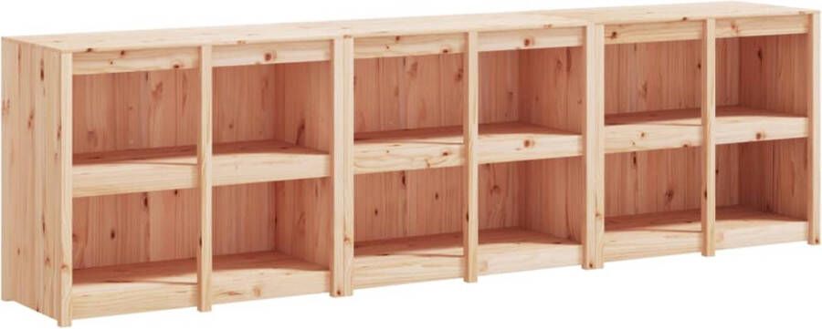 VidaXL -Keukenkasten-voor-buiten-3-st-massief-grenenhout - Foto 2