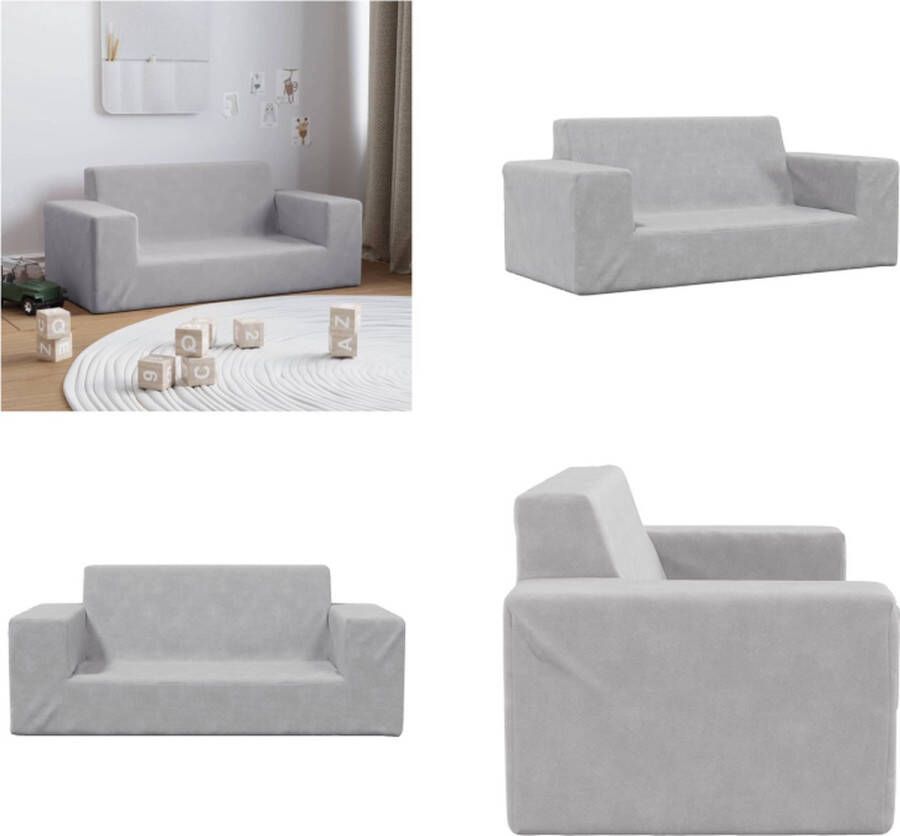 VidaXL Bedframe fluweel verstelbare hoogte ondersteunende poten multiplex lattenbodem comfortabele ondersteuning zwart 203x206x118 128cm Bed Inclusief Reiniger