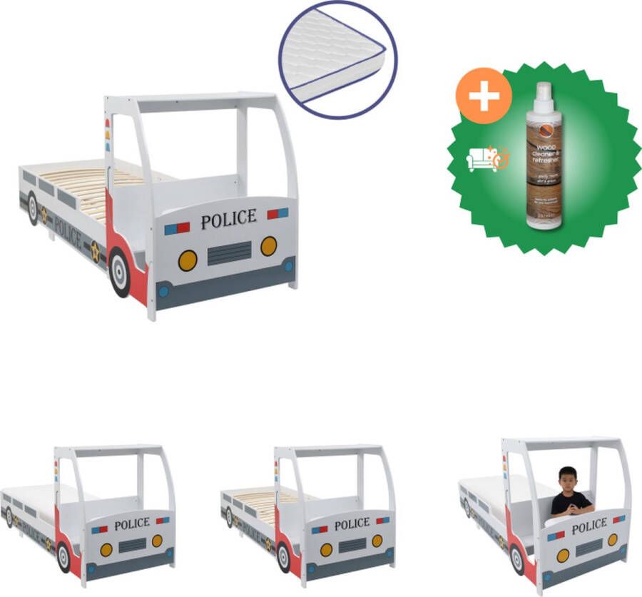 VidaXL Plantenbak hoog met zelfbewateringssysteem 43x43x33 cm wit Verhoogde Plantenbak Verhoogde Plantenbakken Tuinbak Tuinbakken - Foto 2