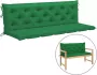 VidaXL Kussen voor schommelstoel 180 cm stof groen - Thumbnail 1