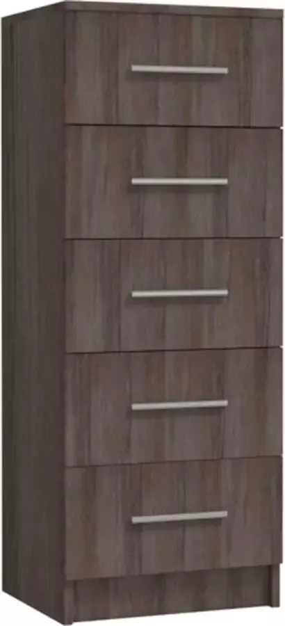 VidaXL -Ladekast-hoog-41x35x106-cm-bewerkt-hout-sonoma-eikenkleurig - Foto 2