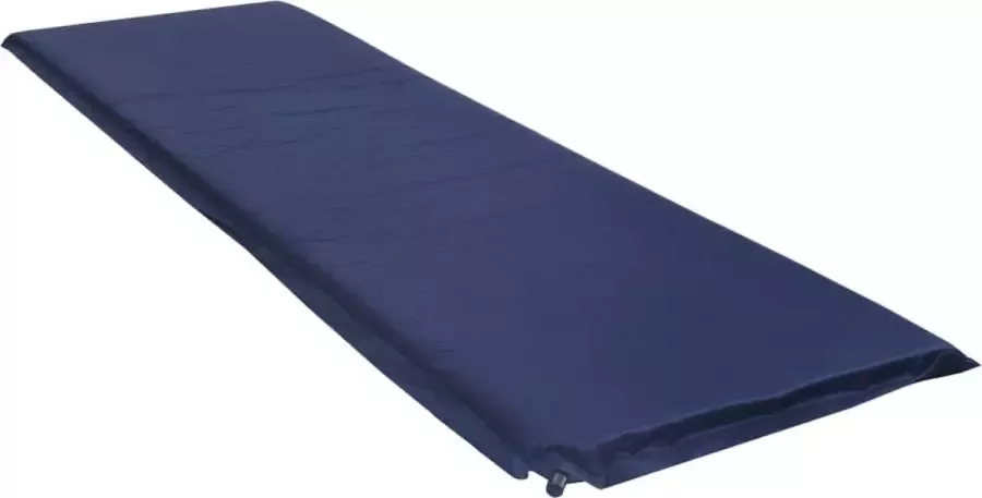 VidaXL Luchtmatras opblaasbaar 66x200 cm blauw