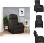 VidaXL Massagefauteuil Verstelbaar 6-punts massage Zwart 63.5 x 97 x 104.5 cm Fauteuil - Thumbnail 2