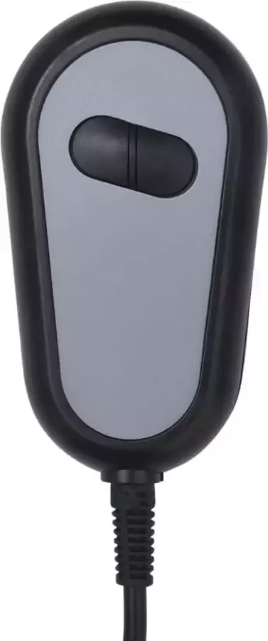 Vida XL vidaXL Massagestoel elektrisch stof donkergrijs-VXL-3098976