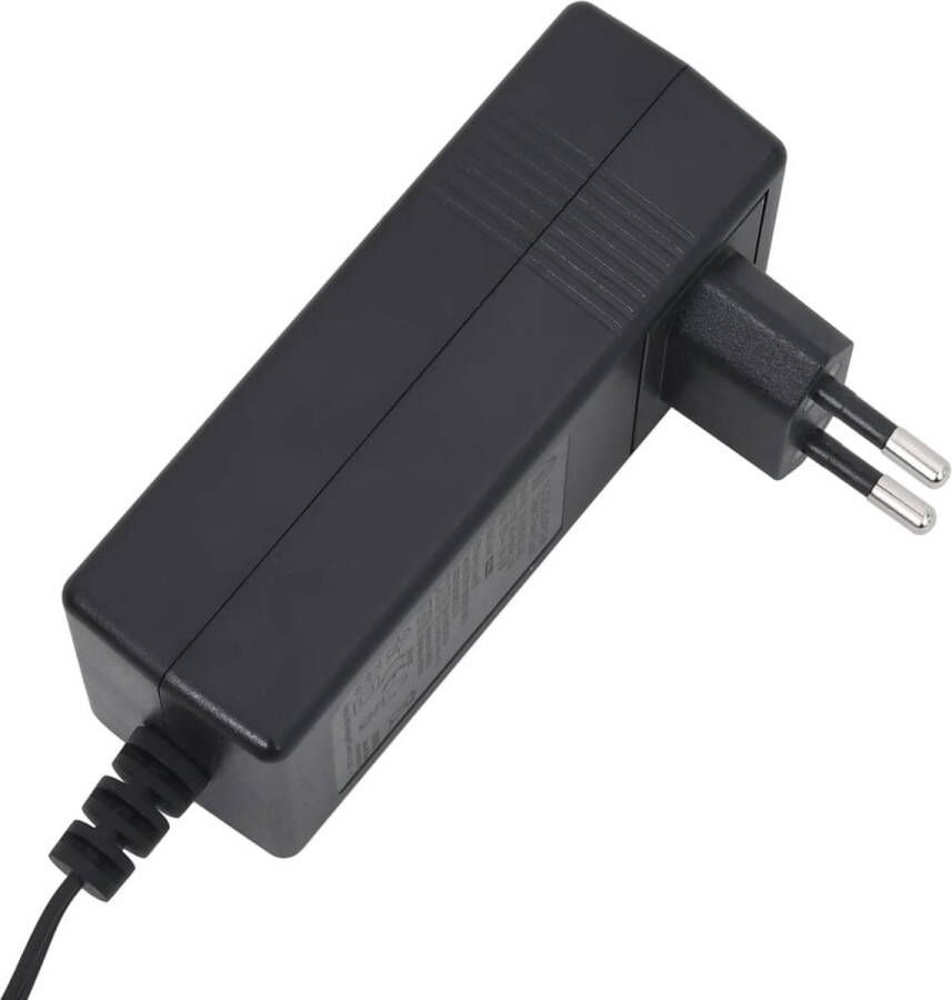 VidaXL -Massagestoel-elektrisch-stof-lichtgeel - Foto 3