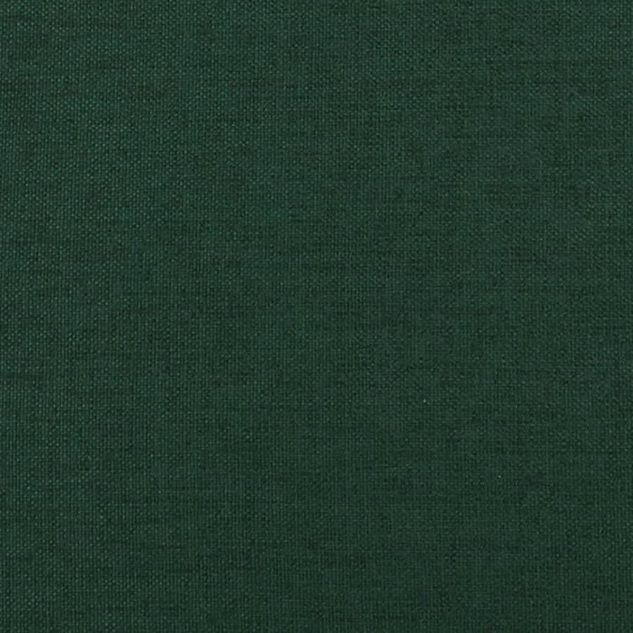 VidaXL Massagestoel elektrisch verstelbaar stof donkergroen