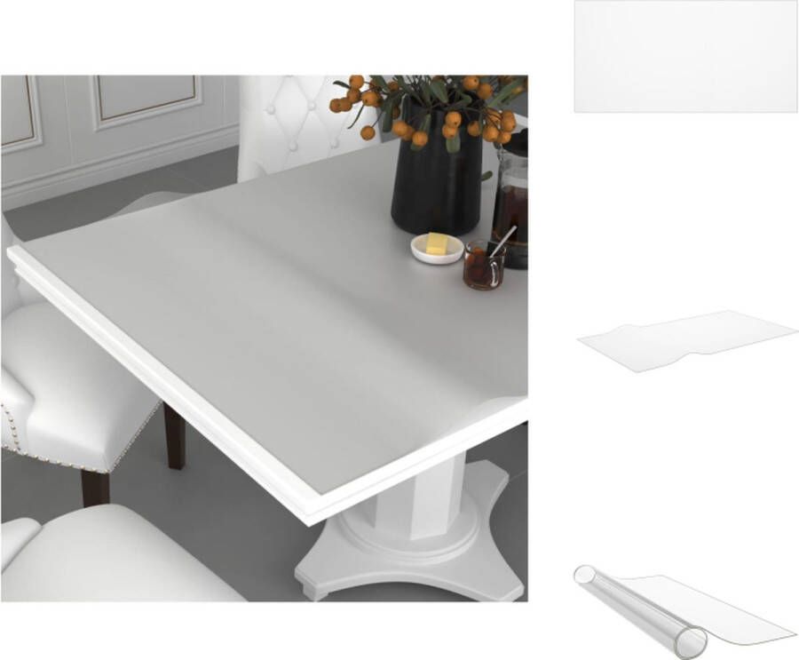 VidaXL Tafelbeschermer Tafelbeschermers Tafelfolie Tafelfolies Tafelbeschermer 180x90 cm 1-6 mm PVC mat