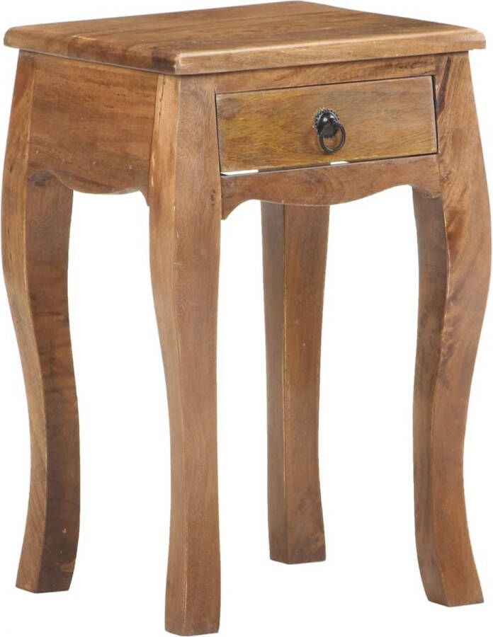 VidaXL -Nachtkastje-28x28x46-cm-massief-mangohout