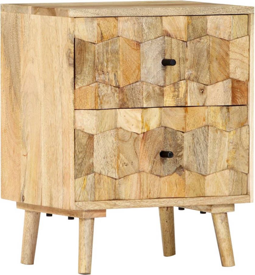 VidaXL -Nachtkastje-40x30x50-cm-massief-mangohout